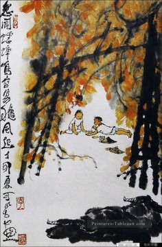 Li keran 3 traditionnelle chinoise Peinture à l'huile